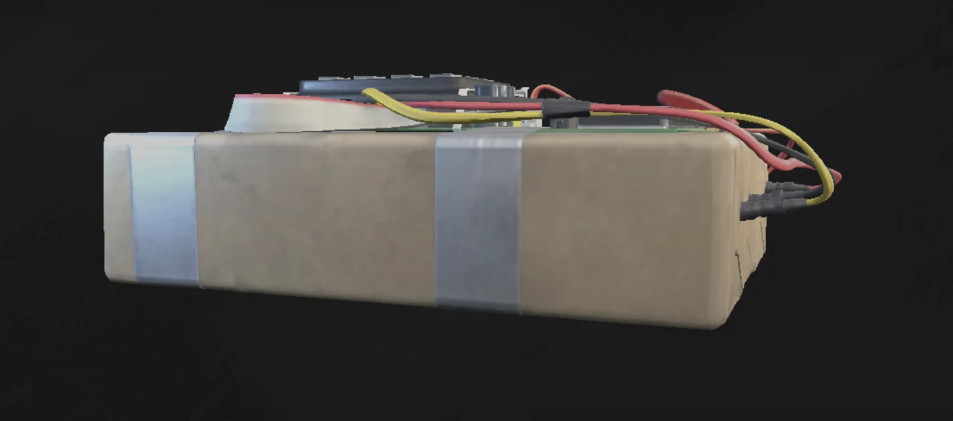 C4 Explosive, actual model in the Clutcher io inspector