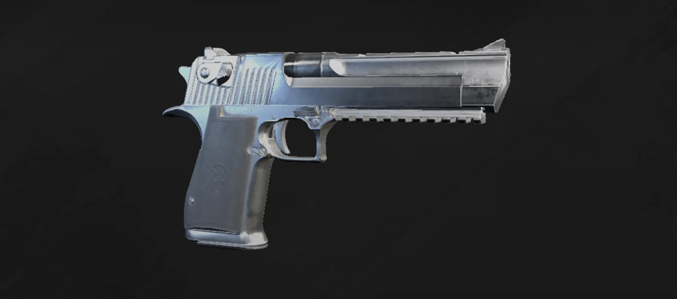 Desert Eagle default model in the official game’s 3D inspector