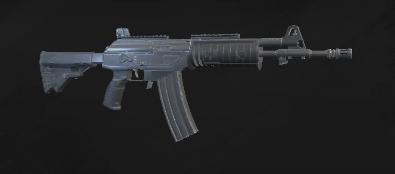 Galil AR default model in the official game’s 3D inspector