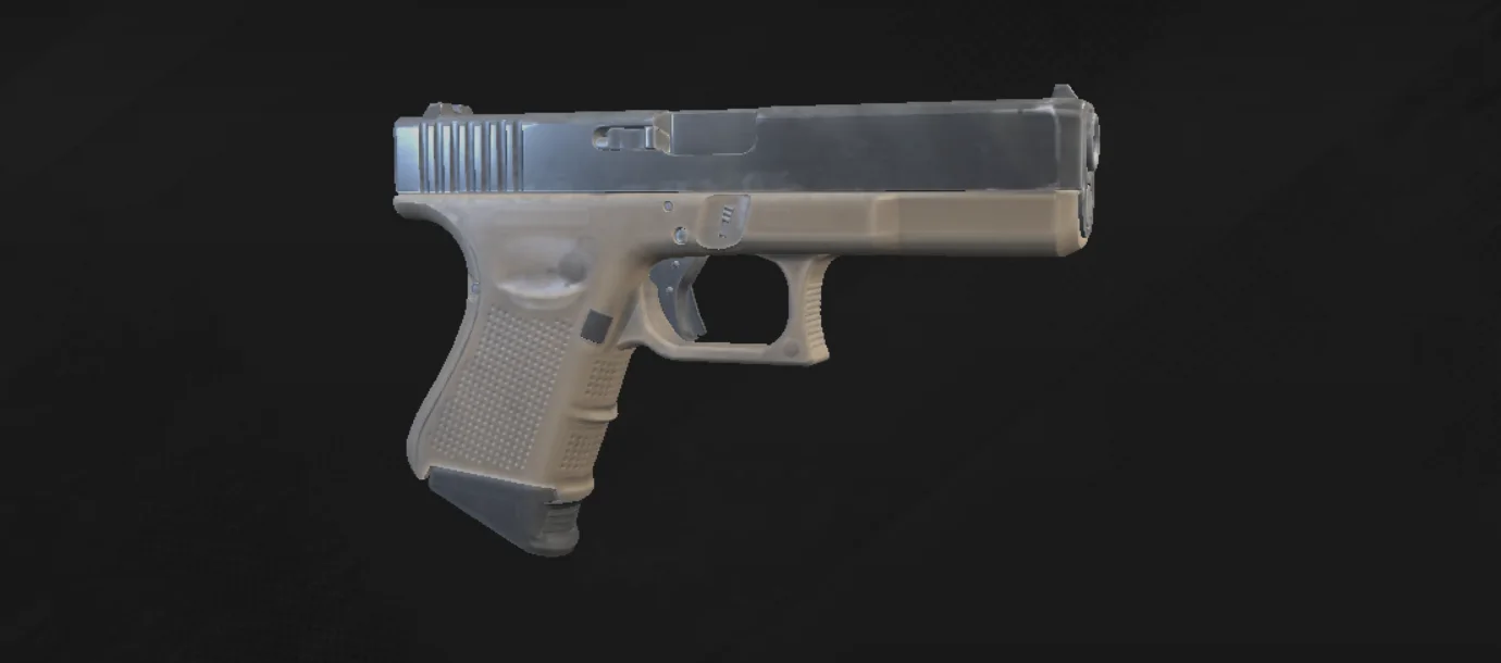 Glock-18 default model in the official game’s 3D inspector