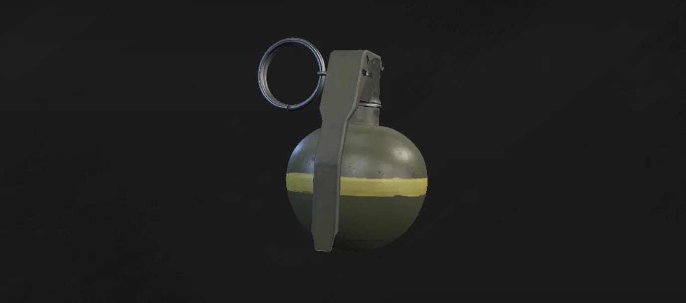 HE Grenade, actual model in the Clutcher io inspector
