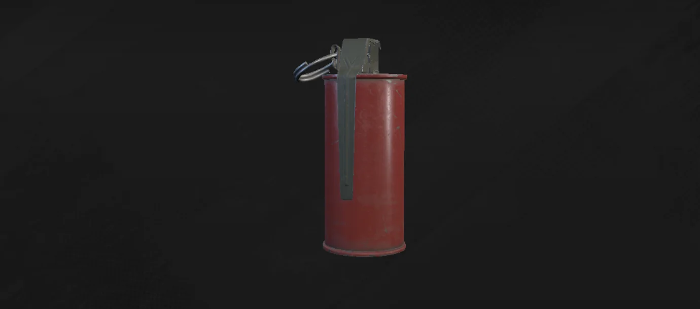 Incendiary Grenade, actual model in the Clutcher io inspector