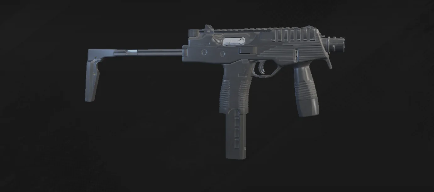 MP9 default model in the official game’s 3D inspector
