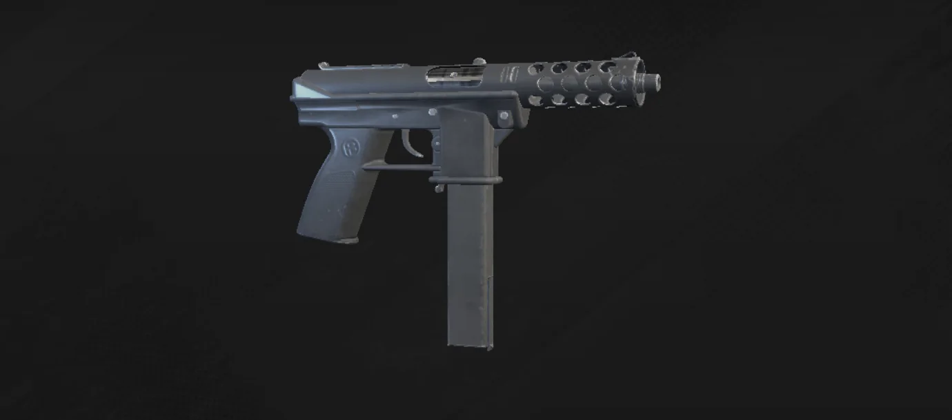 Tec-9 default model in the official game’s 3D inspector