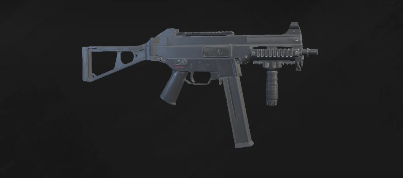 UMP-45 default model in the official game’s 3D inspector